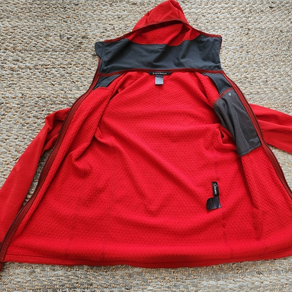 Black diamond men coefficient fleece hoody polartec - Picture 3 of 9